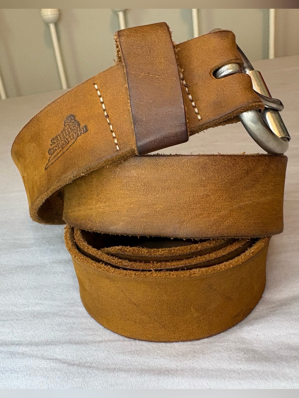 Red Wing Heritage Brown Leather Belt Size 40 Made in USA